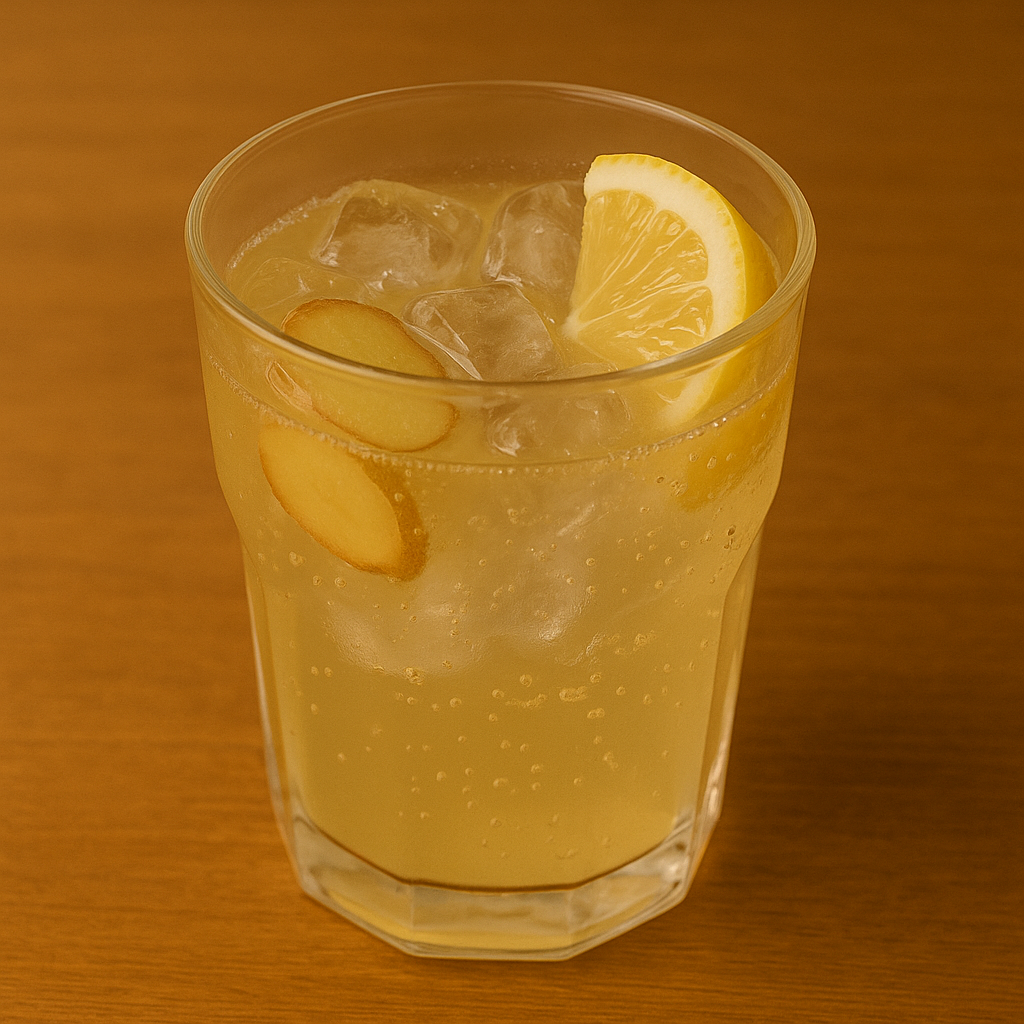 自家製ジンジャーエール