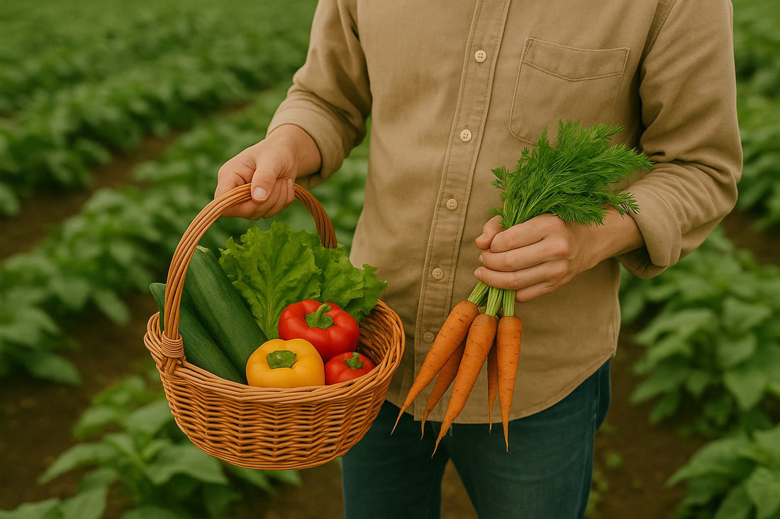 松阪の畑から届く朝採れ野菜──契約農家さんのやさしい手仕事