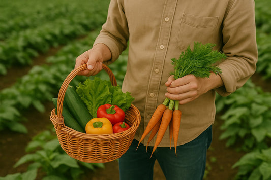 松阪の畑から届く朝採れ野菜──契約農家さんのやさしい手仕事