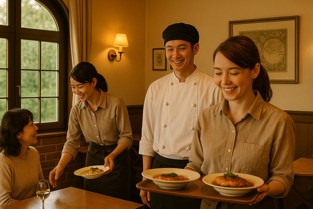 お客様の笑顔が生まれる場所。小さなキッチンの一日
