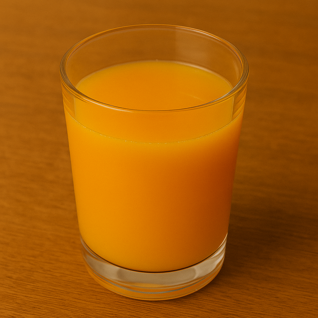 オーガニックオレンジジュース