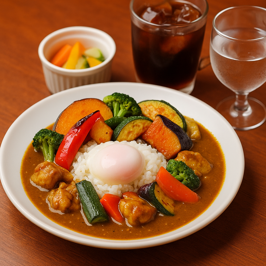 Seasonal curry lunch