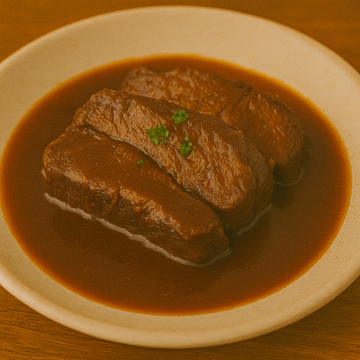 豚肩ロースのやわらか赤ワイン煮