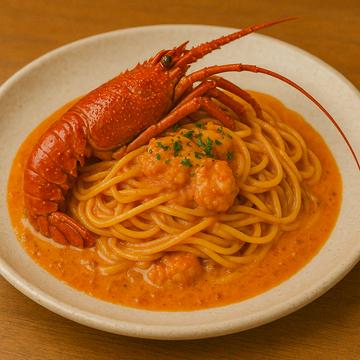 伊勢エビのトマトクリームパスタ（※季節限定）