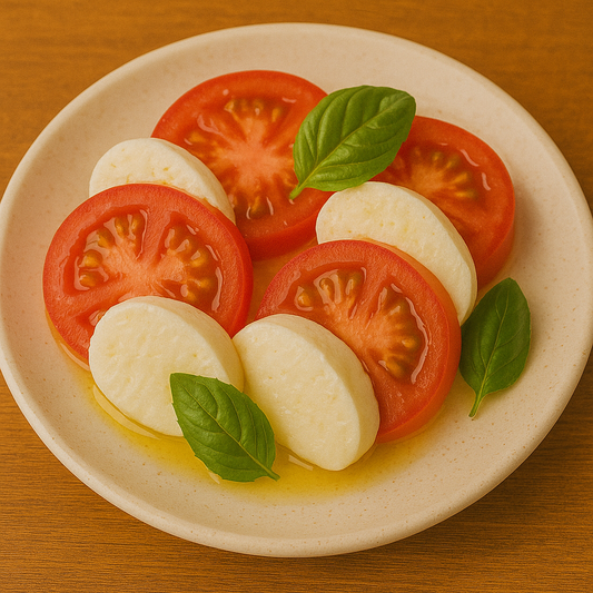 三重産トマトとモッツァレラのカプレーゼ