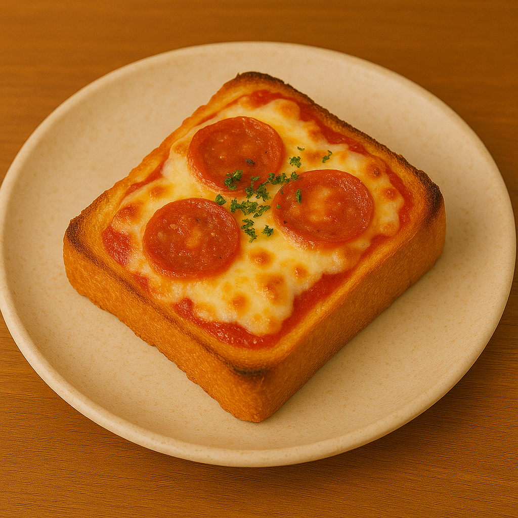 Homemade pizza toast (mini)